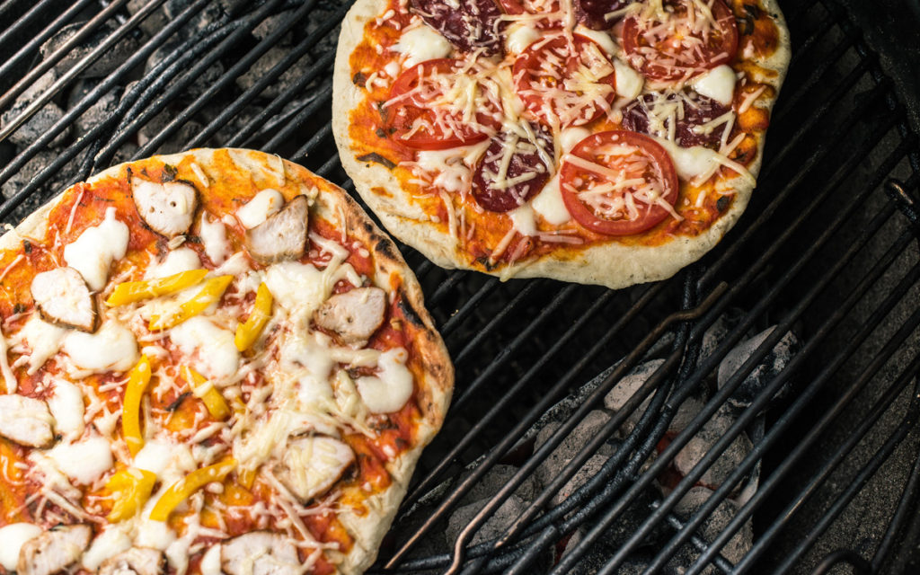 Grilled Pizza