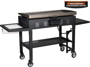 Blackstone 36″ Cooking Station 4 Burner Propane Fuelled Restaurant Grade Flat Top Gas Griddle