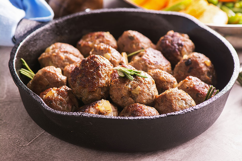 Parmesan-Herb Meatballs