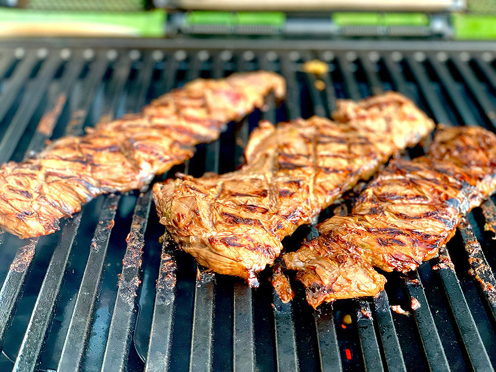 Skirt Steak on the Grill