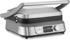 Cuisinart Electric Griddler, Stainless Steel 10.5