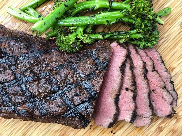 Sliced Flat Iron Steak