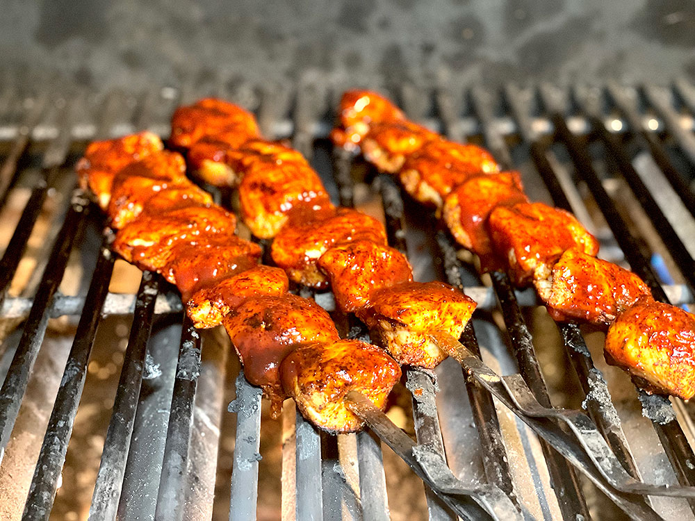 chicken kebabs