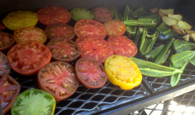 Smoked Corn Salsa with Chips