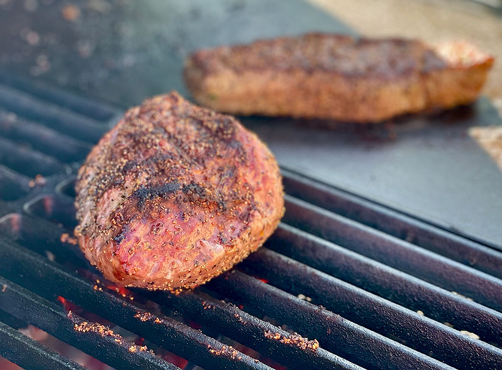 Grilling Steak