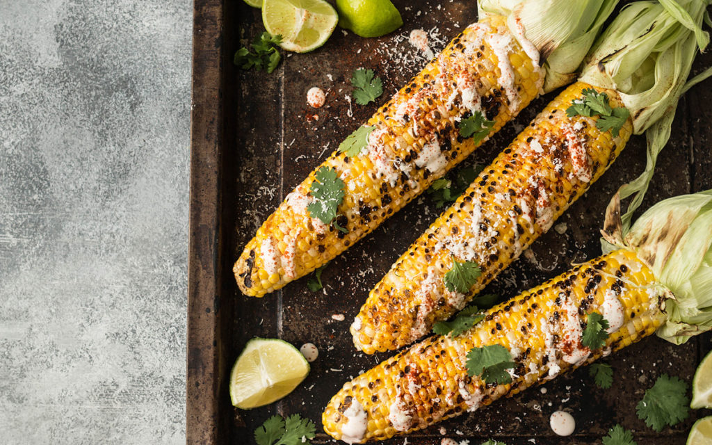 Windy City Mexican Grilled Corn - Side Dishes for Steak