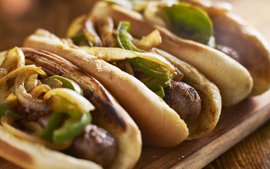 Brats in a hottub - Grilling for a Crowd