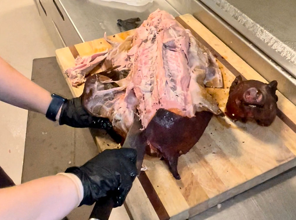 Carving the Whole Hog