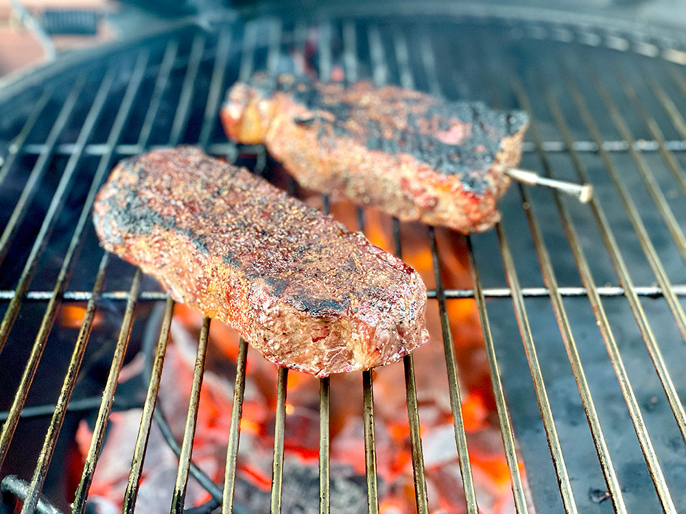 Searing Steaks