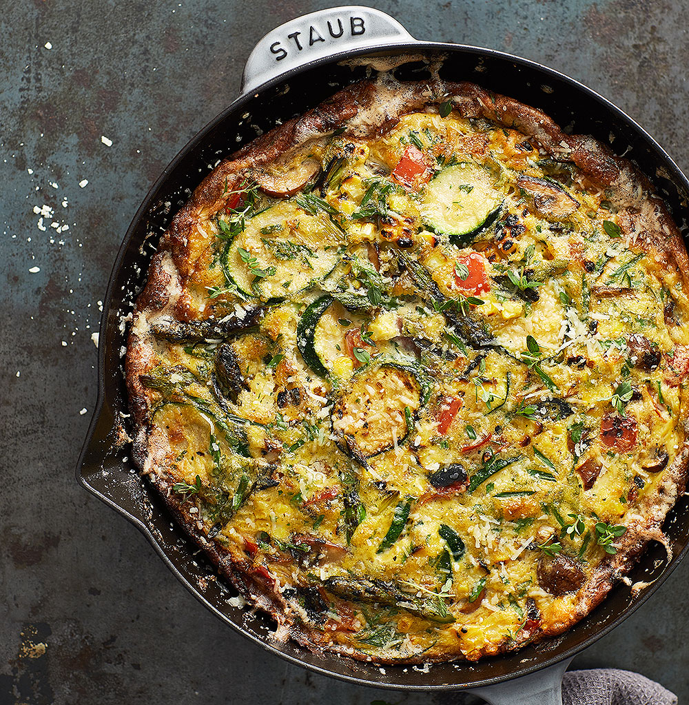 Double Grilled Vegetable Frittata