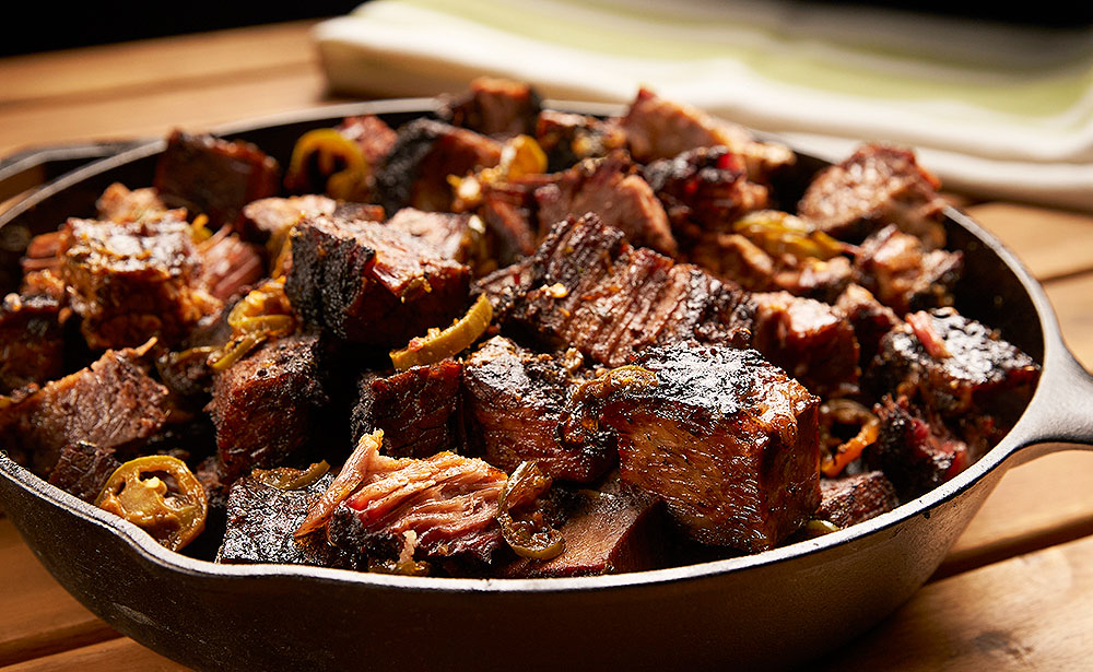 Buffalo Brisket Burnt Ends