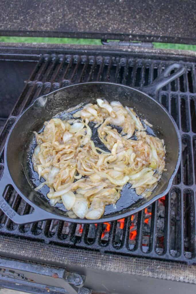 Sauteeing the Onions