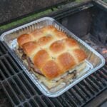 Final product of the Steak and Cheese Sliders