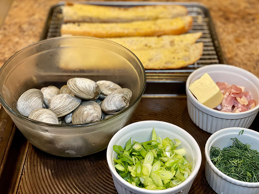 Cooking Clams in the Ooni Pizza Oven