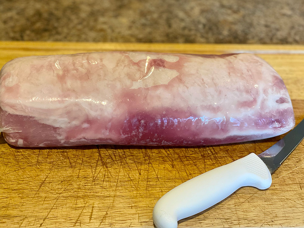 Pork Loin Out of the fridge