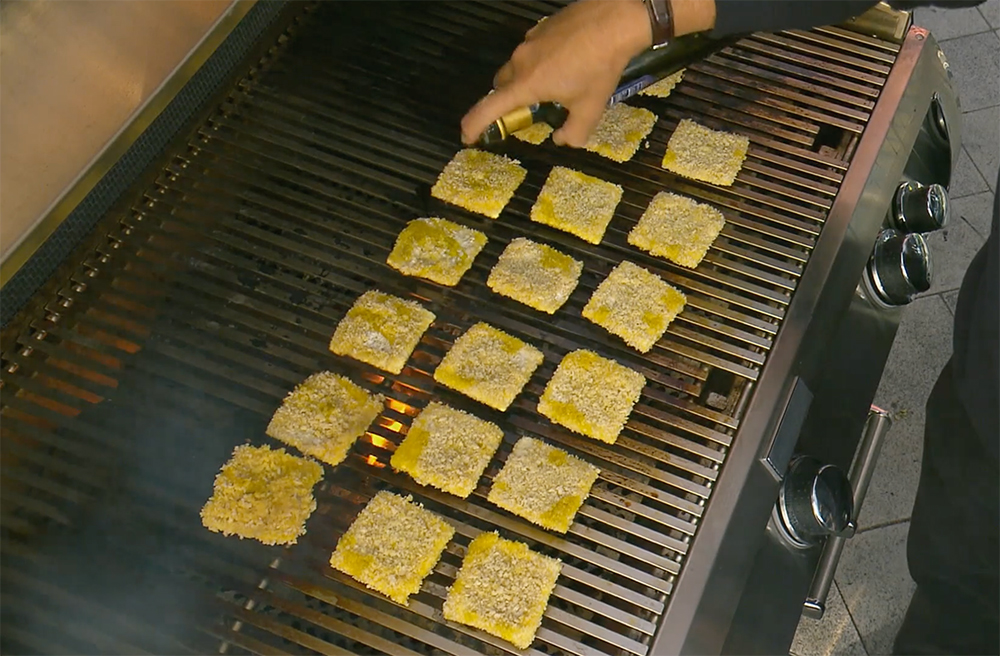 Toasted Ravioli Recipe for a Gas Grill