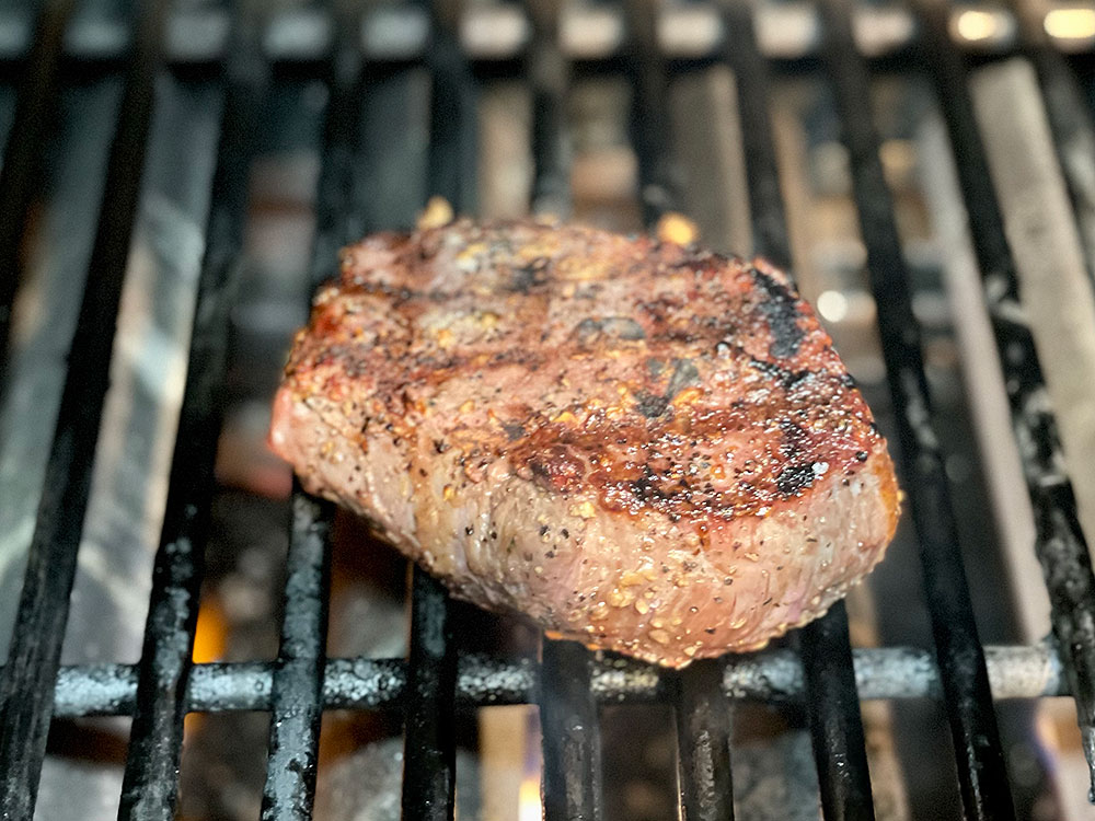 Cooking Top Sirloin Steak