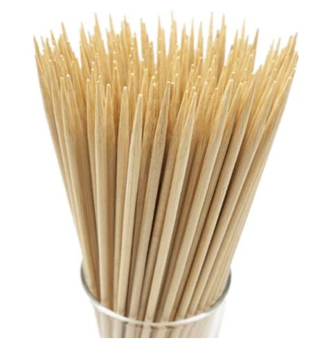 HOPELF 12" Natural Bamboo Skewers