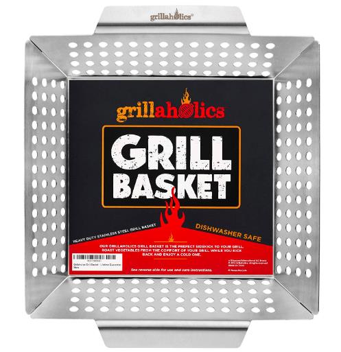 Grillaholics Heavy Duty Grill Basket