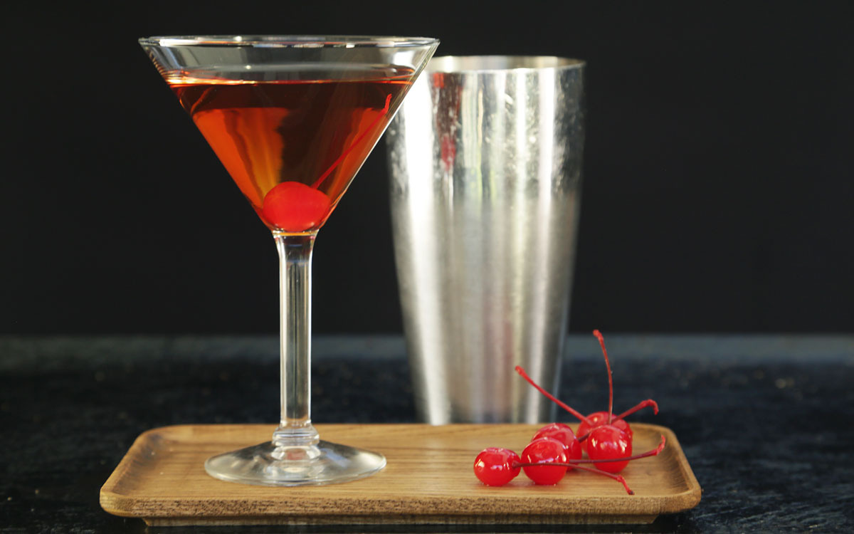 Smoked Manhattan - Smoked Cocktail Recipes