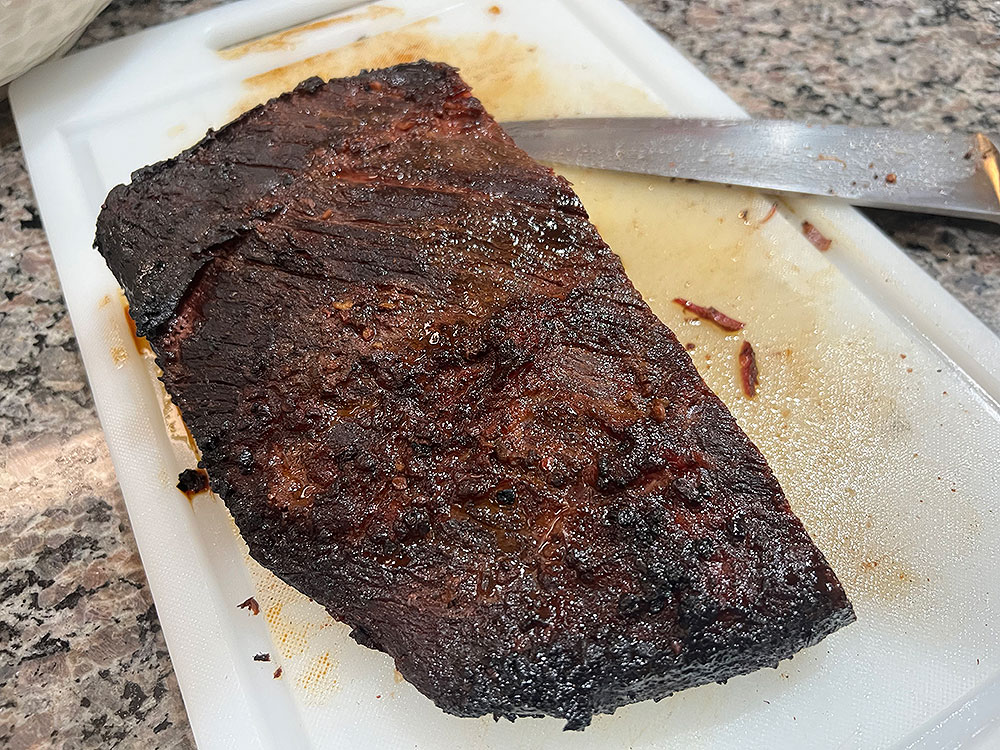 Finished Brisket