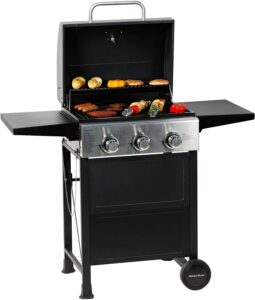 Master Cook 3 Burner BBQ Propane Gas Grill