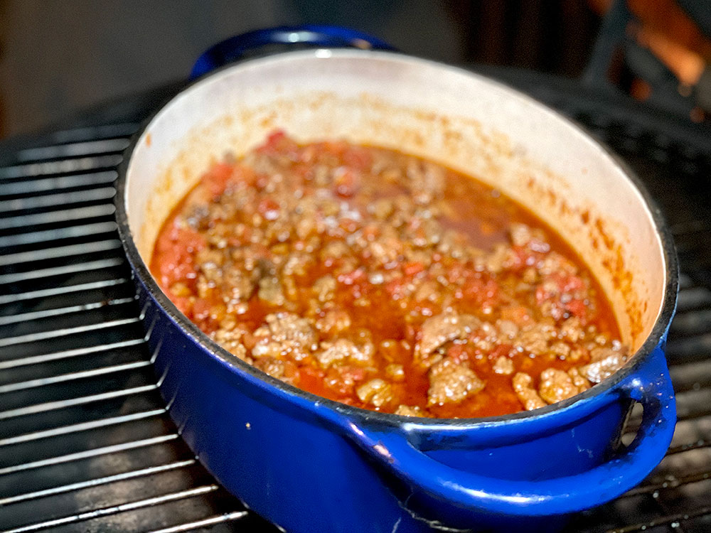 Chili on the Grill