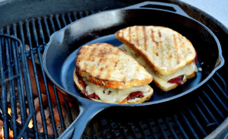 Reuben on grill