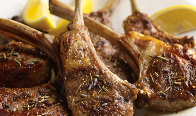 grilled lamb herbes de-provence