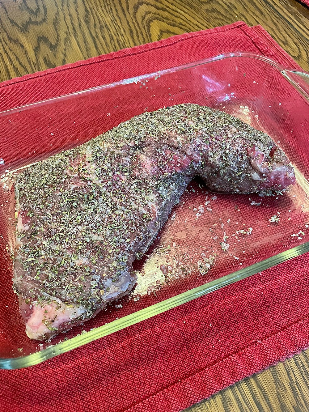 Tri Tip seasoned up