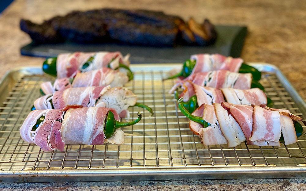 Texas Twinkies getting ready for the Grill