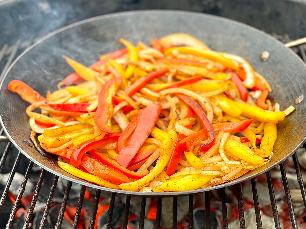 Grilling the Veggies