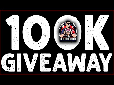 GRILL SERGEANT 100K GIVEAWAY - LIVE!